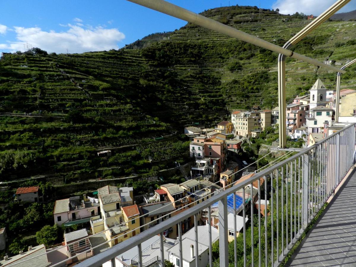 Aria Di Mare, Manarola - Appartamento The View エクステリア 写真