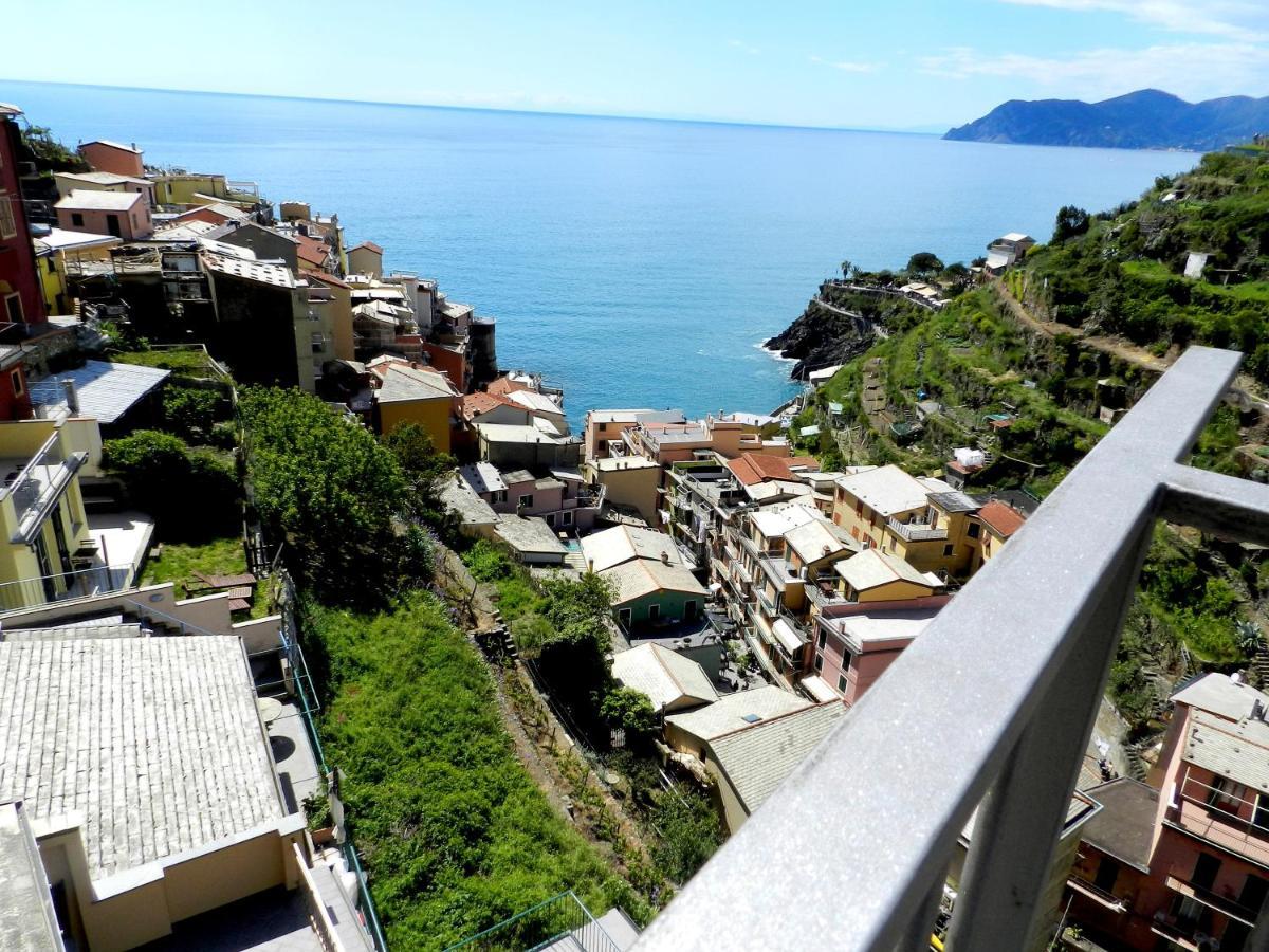 Aria Di Mare, Manarola - Appartamento The View エクステリア 写真