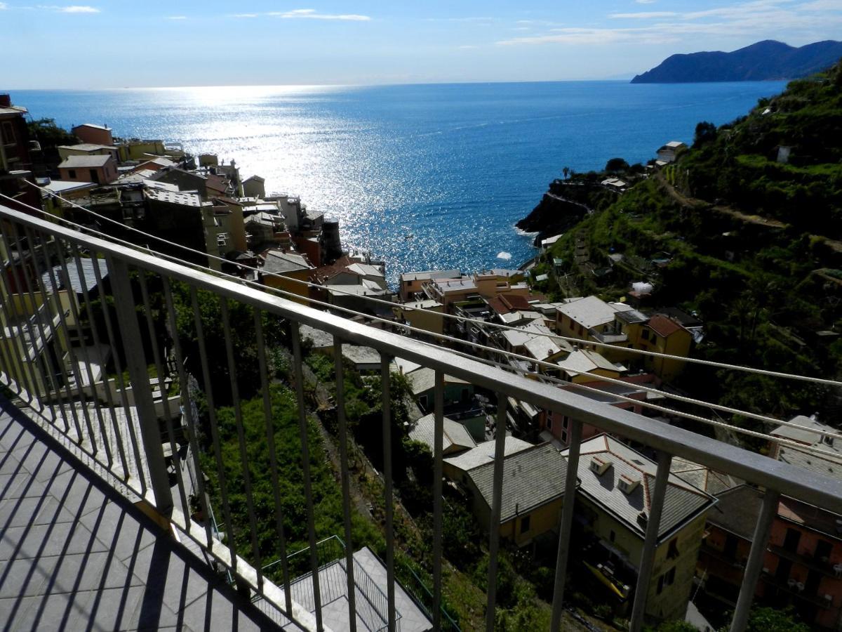 Aria Di Mare, Manarola - Appartamento The View エクステリア 写真